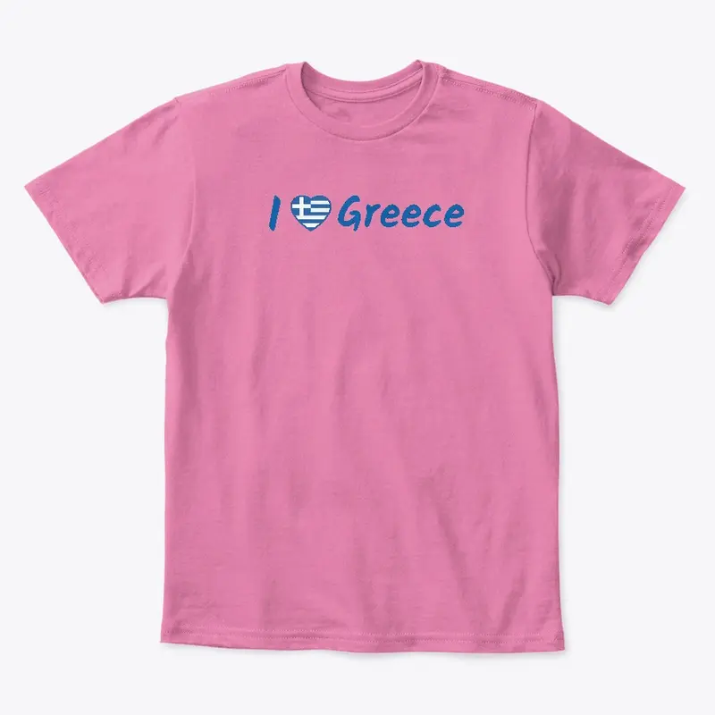 I love Greece shirts