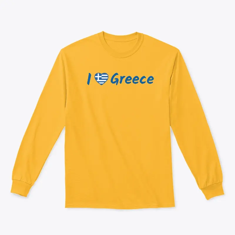 I love Greece shirts