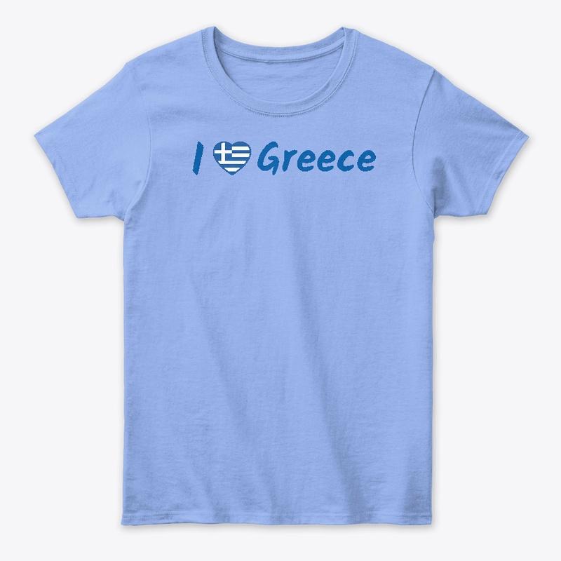 I love Greece shirts